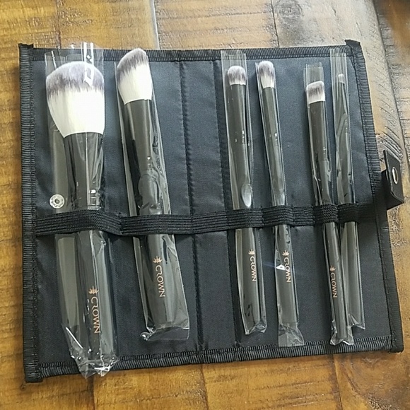 NEW Crown Brush 6 Piece Black Brush Set - Picture 4 of 8